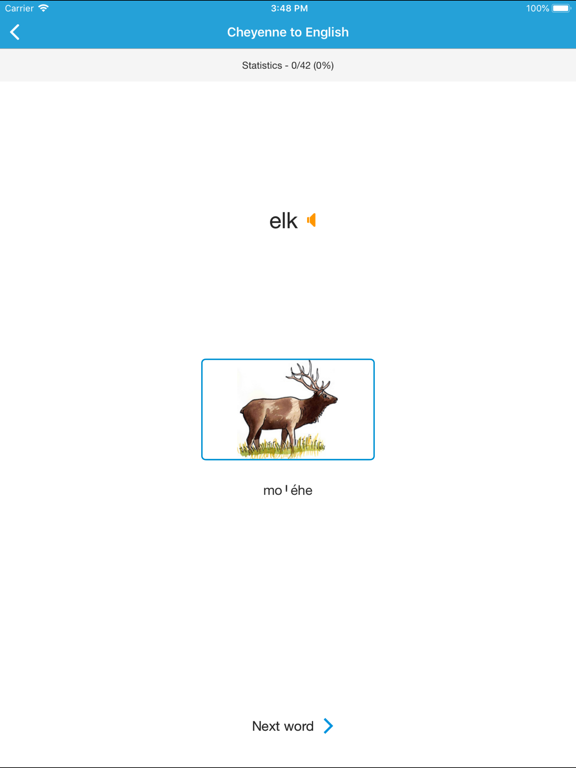 Screenshot #6 pour Cheyenne Vocab Builder