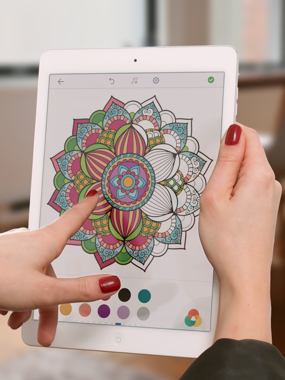 Screenshot #4 pour Livre de Coloriage Mandala