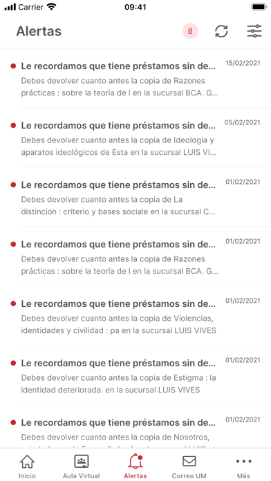 How to cancel & delete Universidad de Murcia App from iphone & ipad 3