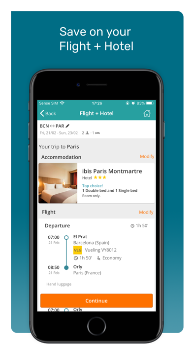 Travellink - Flights, Hotels Screenshot