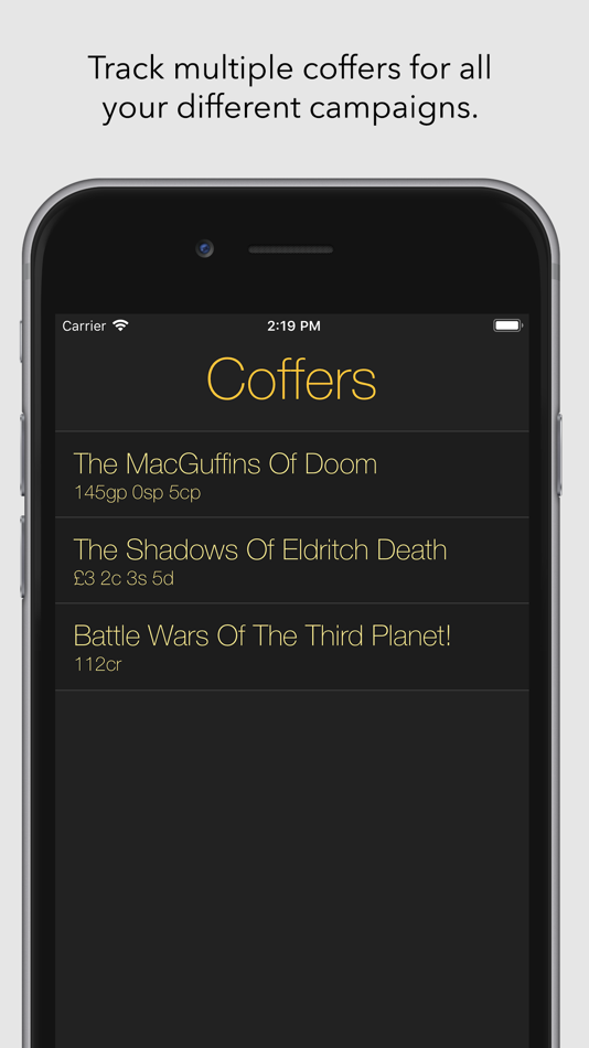 #2. Treasury (iOS) 由: Toby Coulstock