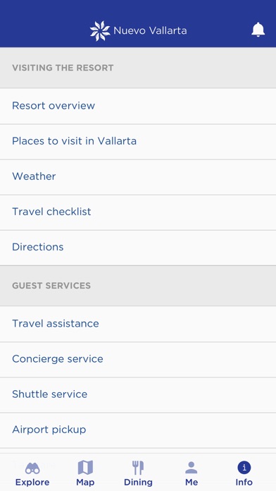 Vidanta Resorts Screenshot