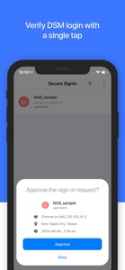 Synology Secure SignIn screenshot #2 for iPhone