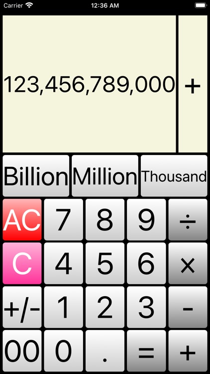 Easy Input Calculator F