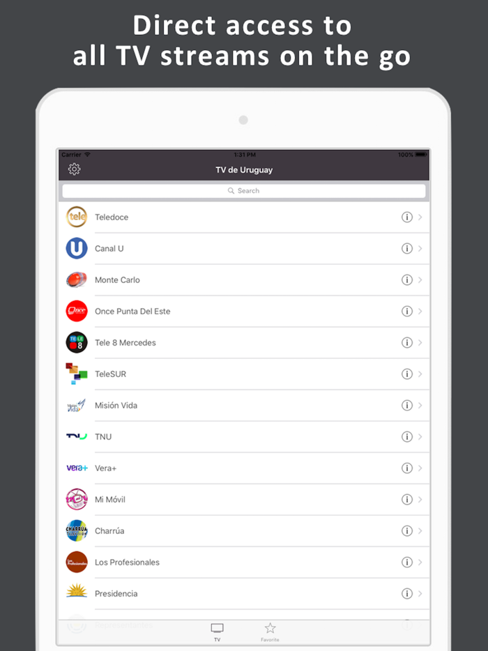 TV de Uruguay - TV uruguaya HD