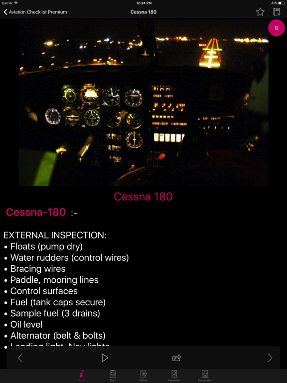 Screenshot #6 pour Aviation Checklist Premium