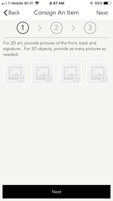 The Coin Cabinet Auctions iPhone screenshot 4 - Shopping app