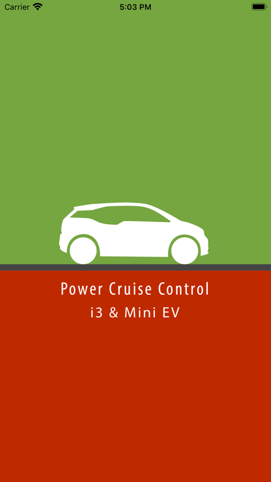 #1. i3 & MINI Power Cruise Control (iOS) 由: Laika Lab