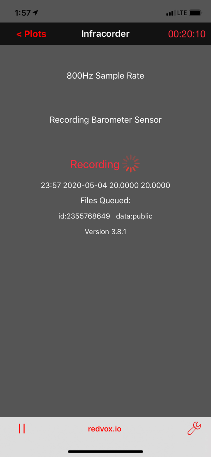 Infrasound Recorder screenshot 7
