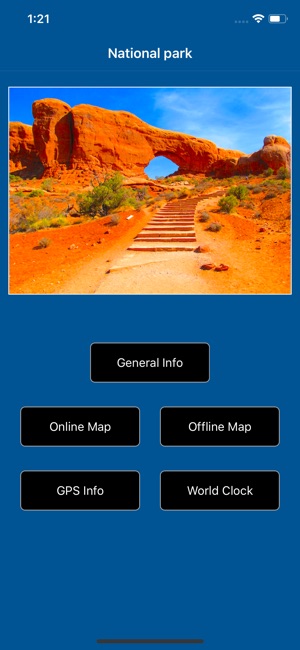 Arches National Park Map