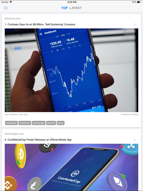 Screenshot #4 pour Coinsights