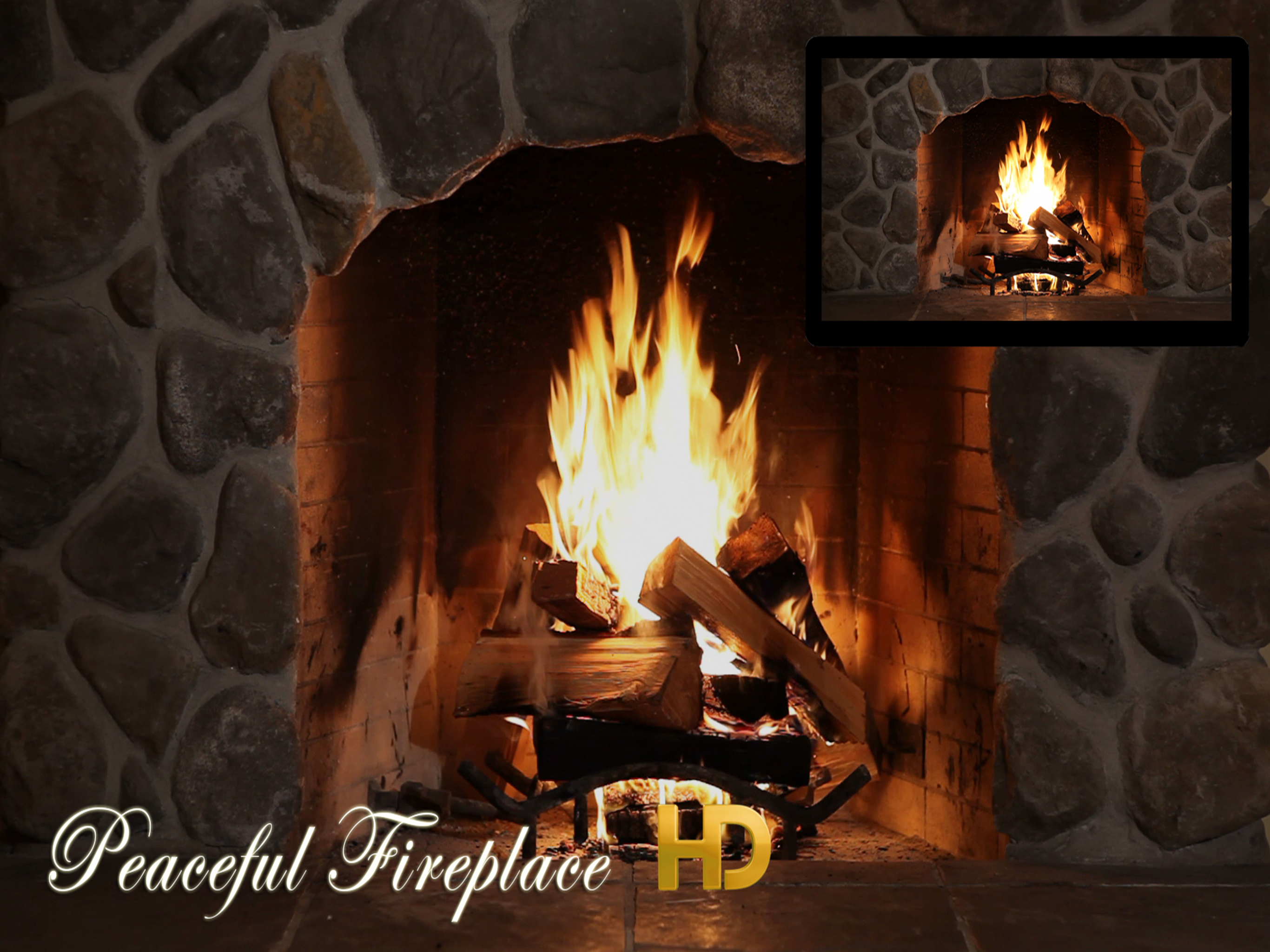 Peaceful Fireplace HD screenshot 5