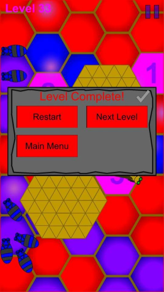 #6. Purple Honey - Arcade Game (iOS) Podle: Bad Assassin Games