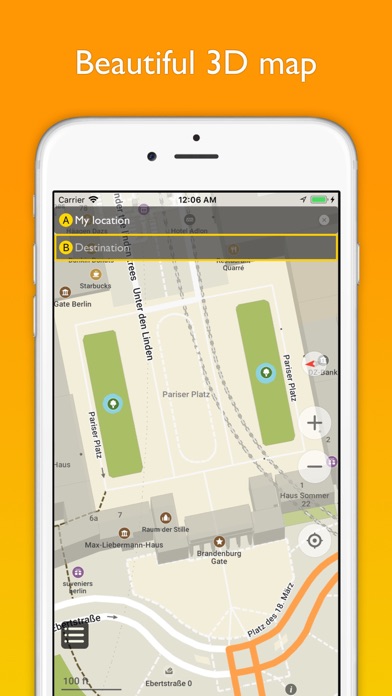 Berlin offline map & nav screenshot 2