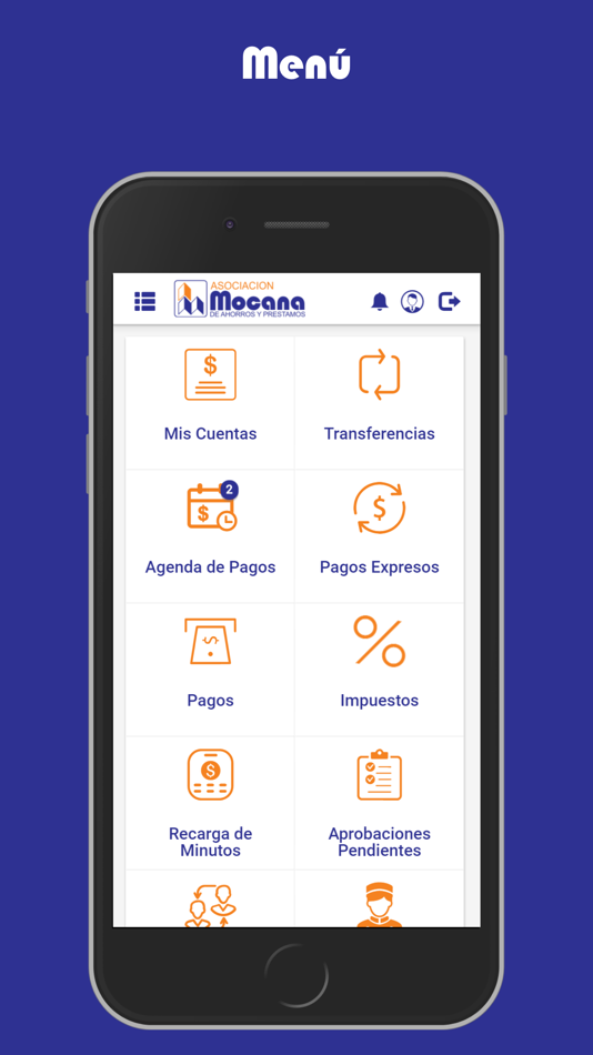 #4. Asomap Banking (iOS) By: Asociación Mocana de Ahorros y Prestamos
