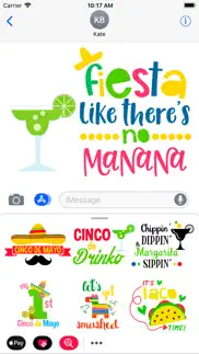 cinco de mayo - new stickers problems & solutions and troubleshooting guide - 2