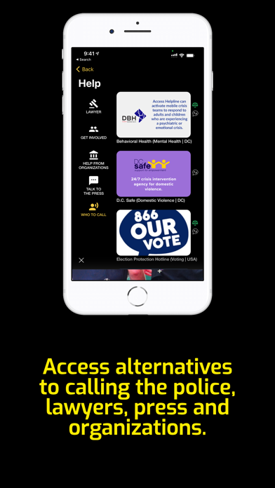 Reyets: Social Justice Network Screenshot