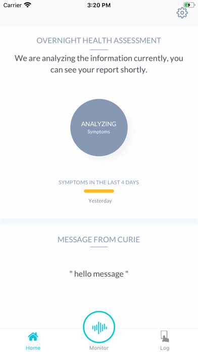 Curie Respiratory Care Screenshot