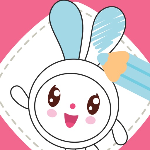 BabyRiki: Coloring Kids Games! Icon