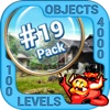 Pack 19 -10 in 1 Hidden Object icon