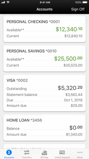 Neches Federal Credit Union screenshot 2