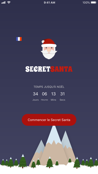 Screenshot #1 pour Secret Santa cadeau au hasard