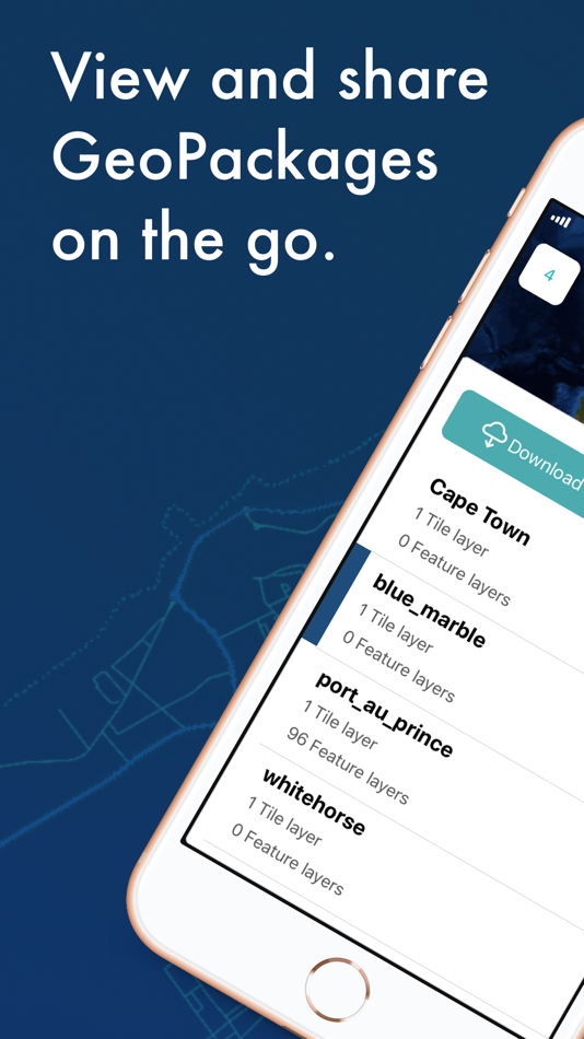 #1. MapCache by NGA (iOS) 由: National Geospatial-Intelligence Agency