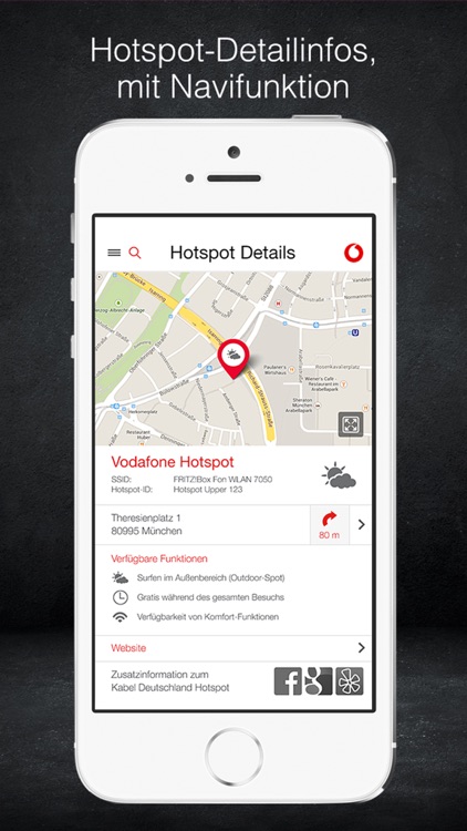 Vodafone Hotspotfinder