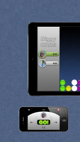Game screenshot Biggy Orbs Player apk
