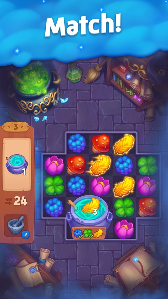 #5. Spellmind: Match 3 Game (iOS) Podle: Dekovir, Inc.