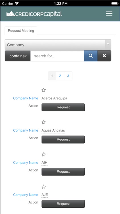 Credicorp XVI Andean screenshot-4