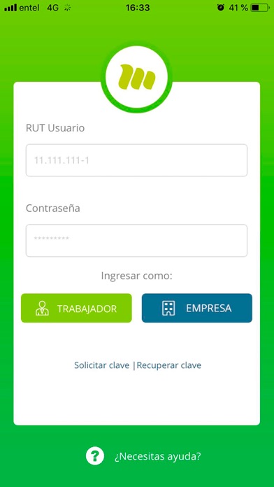 App screenshot
