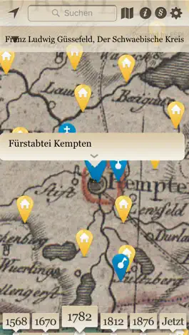 Game screenshot Bayern in historischen Karten apk