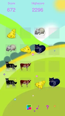 Game screenshot 2048 Farmer in the Dell apk