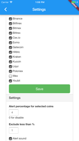 Arbitrage 724 - Crypto Coins screenshot