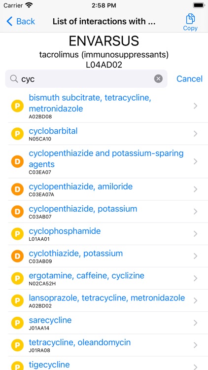 Drug Interactions