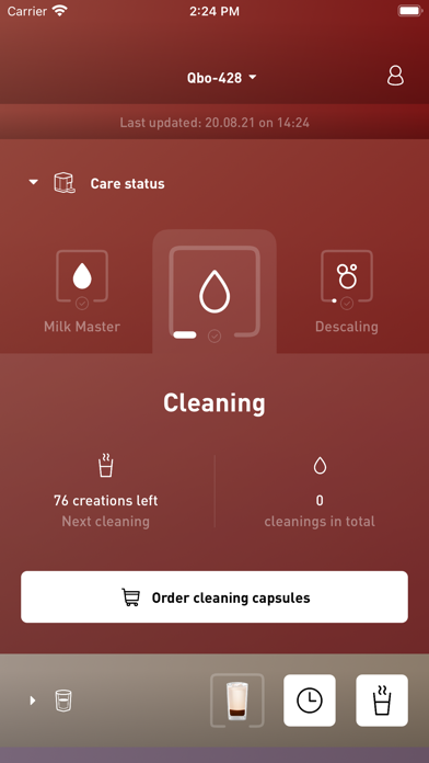 Qbo – Create your Coffee Screenshot