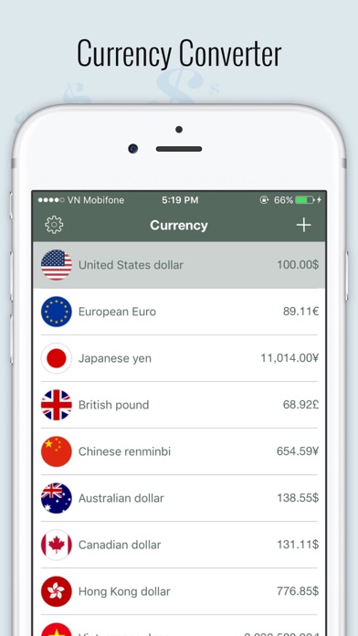 Screenshot #1 pour Currency Converter & Rates Pro