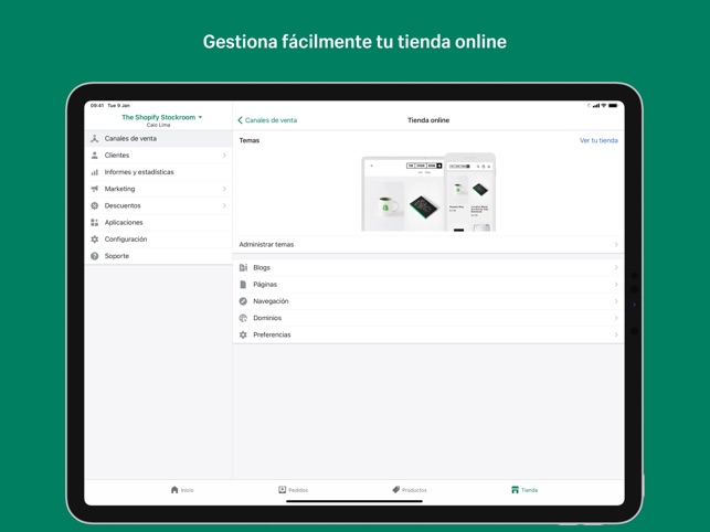 Shopify, tu tienda online en App Store