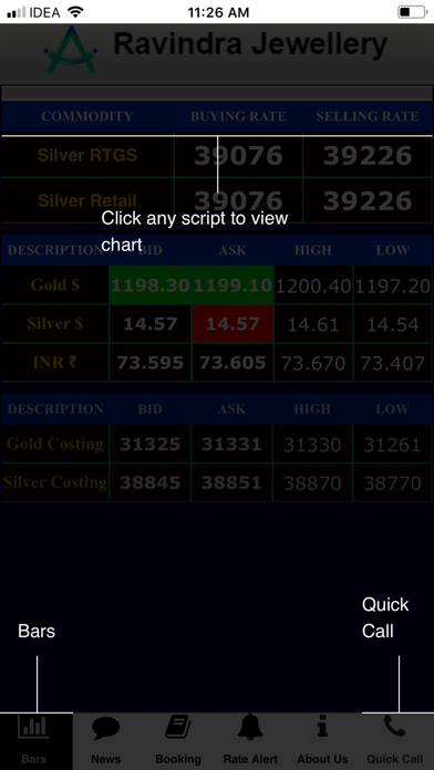 Ravindra Jewellery Screenshot
