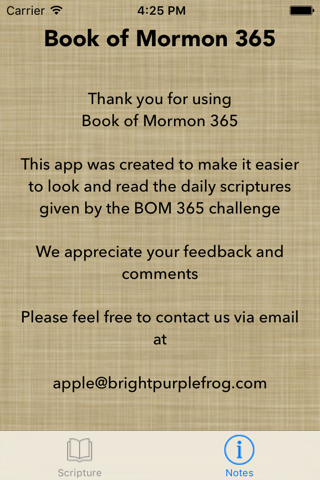 Book of Mormon 365 - náhled