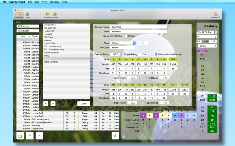 Screenshot #1 pour ApproachGolf