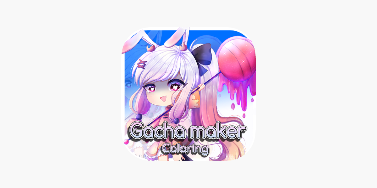 Glitter Gacha Coloring book on the App Store