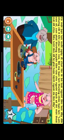 Game screenshot Truyện đọc: Bạn lợn lười tắm apk