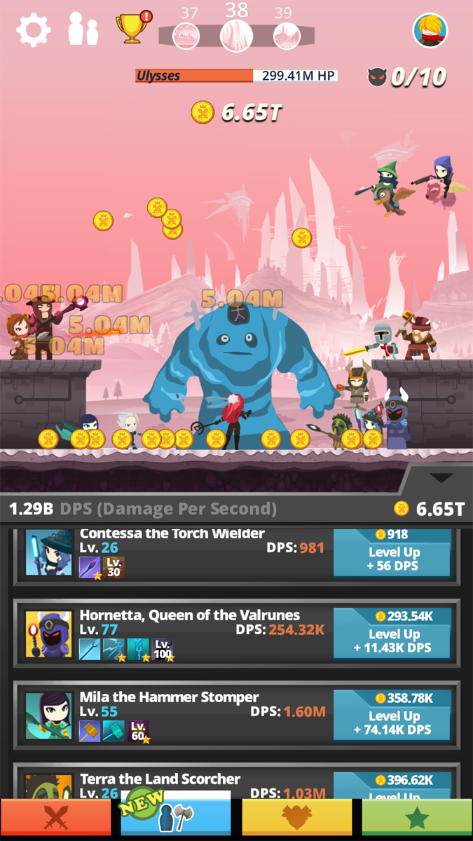 Tap Titans official gameplay screenshot 7