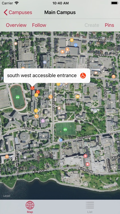 Queen's Equity Locator