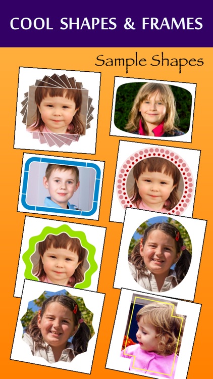 Shapes++ ◯ frame & circle crop