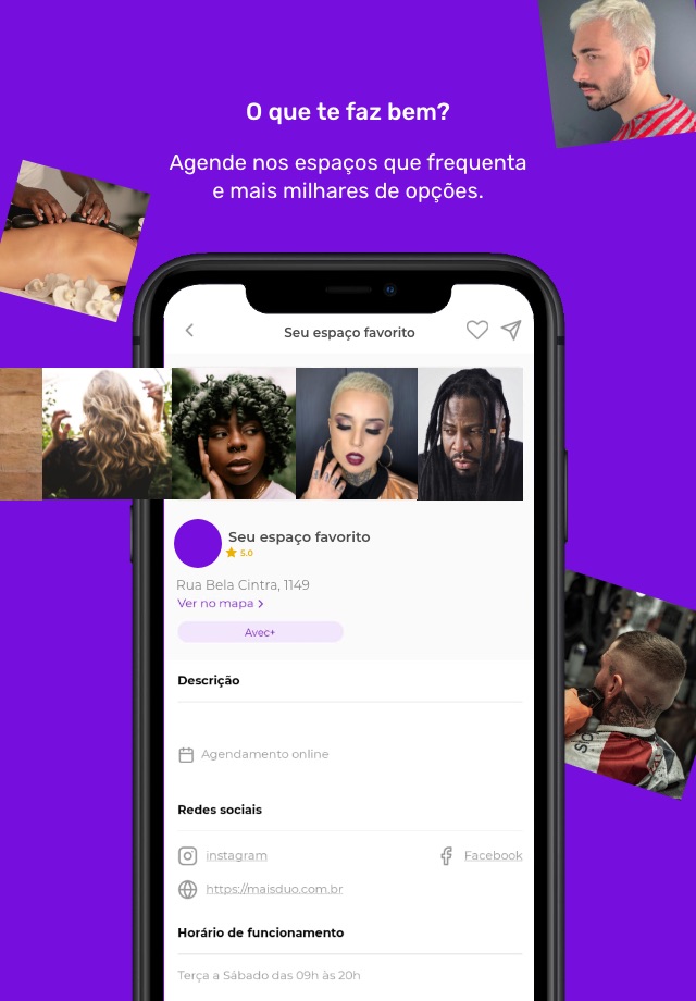 Avec: serviços de beleza screenshot 2