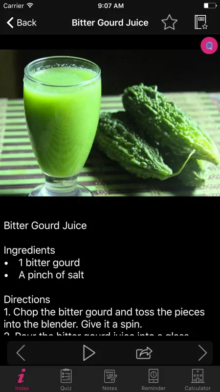 Juice Recipes Encyclopedia screenshot 3 of 8