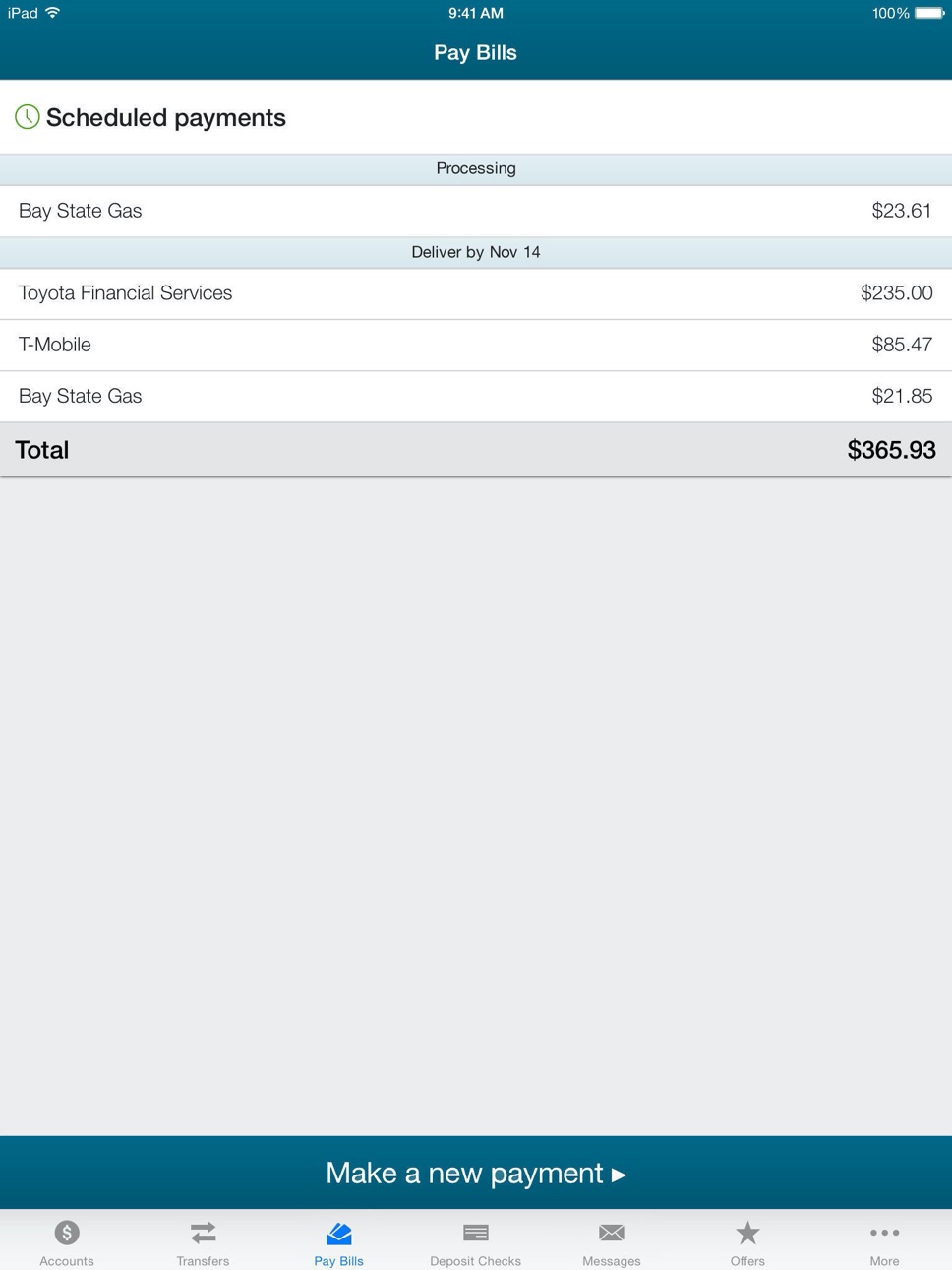 iPad screenshot